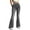 *Gray, variant on ClodeEU Women High Waist Flare Jeans,Slim Fit Stretchy Bell Bottom Denim Pants with Pockets ,Women's Plus L