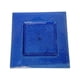 thumbnail image 2 of Plato CUADRADO PRINZ 26 CM Vidrio azul, 2 of 2