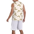 thumbnail image 2 of Naloa Cartoon Snake Basketball Jersey Reversible Men's Mesh Athletic Sports Shirts Training Practice S-4XLMedium, 2 of 6