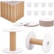 thumbnail image 1 of 16 juegos de carretes de hilo de papel vacíos, bobinas de alambre para tejer, carretes de papel para coser, carretes de alambre vacíos extraíbles., 1 of 9