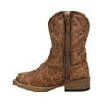 thumbnail image 3 of Roper Boys Scout Square Toe Cowboy   Mid Calf Boots, 3 of 5