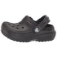 thumbnail image 1 of Zuecos Clásicos Forrados Crocs para Niños en Negro, Calzado Slip-On para Niños Pequeños, 1 of 4