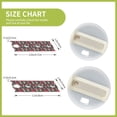 thumbnail image 3 of Kdxio Red Mushrooms Name Plate Compatible Stanley Cups Name Tag Acrylic Nameplate Tumbler Lid Topper for Cup Accessories, 3 of 9