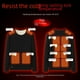thumbnail image 3 of Ropa interior térmica con calefacción de temperatura constante por USB, zona inteligente de invierno 18, para parejas, pantalones calefactores eléctricos, traje a prueba de frío, 3 of 6