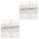thumbnail image 4 of Yuarrent Medias cortinas de girasol, cortina decorativa de poliéster, cenefa de bolsillo, cortinas de partición para balcón, decoración 1x0.5m 2Conjunto, 4 of 6