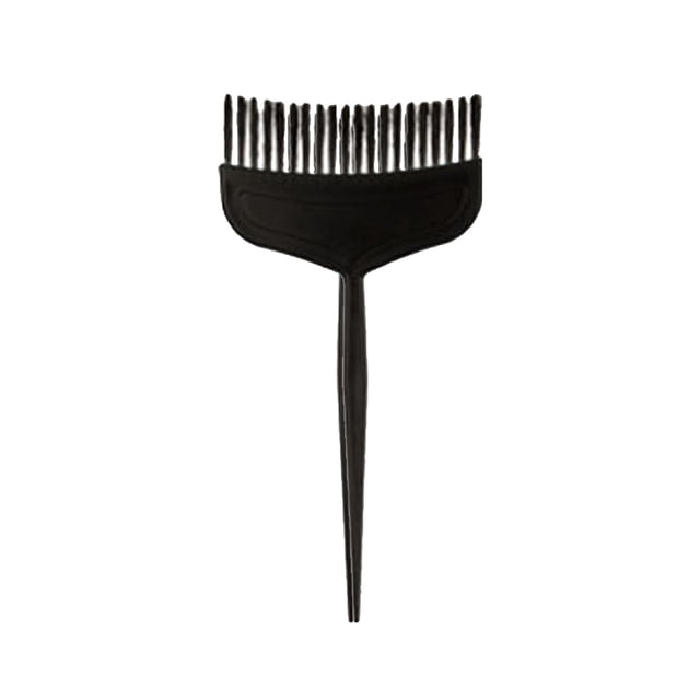 Cepillo de peluquería negro para teñir, suave, para mechas y permanentes en peluquería