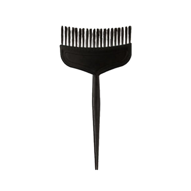 Cepillo de peluquería negro para teñir, suave, para mechas y permanentes en peluquería