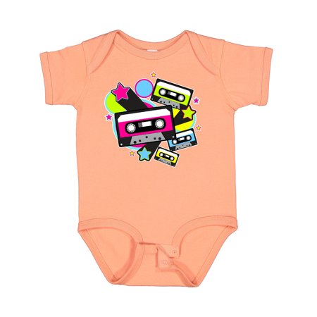 

Inktastic The 80s Cassette Tapes Gift Baby Boy or Baby Girl Bodysuit