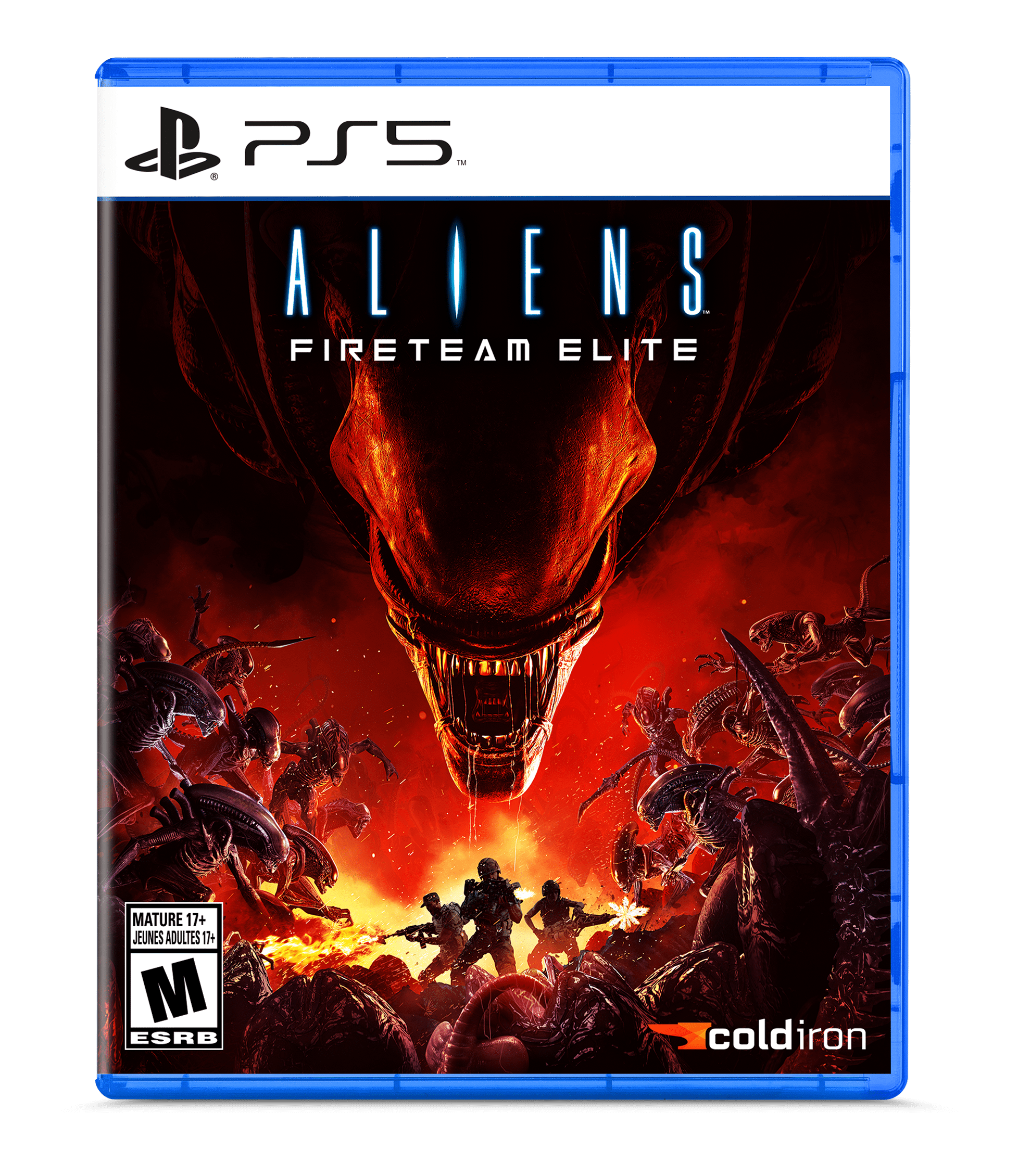 Cold Iron Studios Aliens Fireteam Elite with Preorder Bonus - Playstation 5