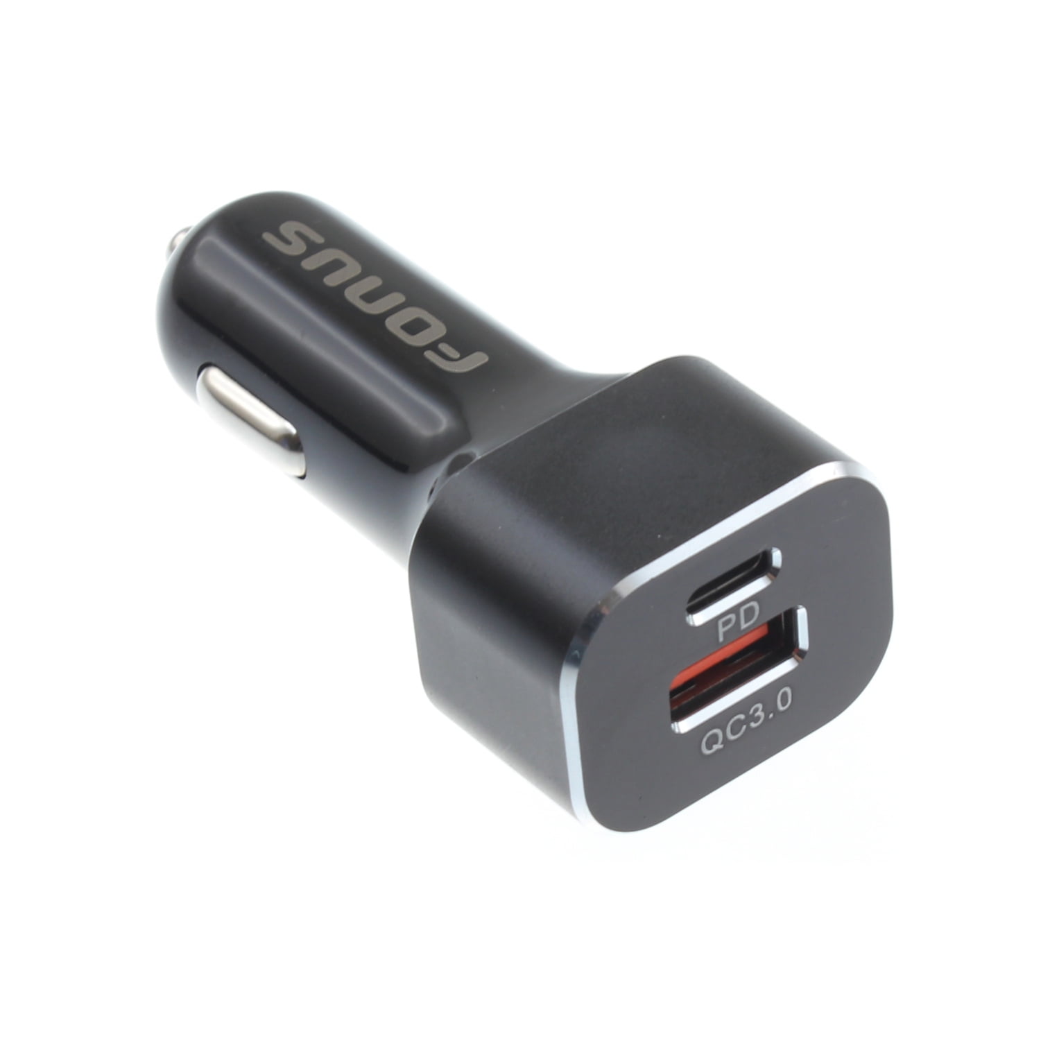 36W Quick Car Charger for Kyocera DuraXV Extreme 2Port USB TypeC