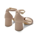thumbnail image 4 of Sandalias Tacón Dorothy Gaynor Oro rosa T 25, 4 of 7