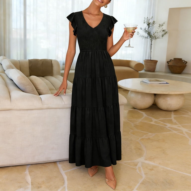 knee length cute dresses White Tulle Prom Dress, Short Sleeve Homecoming Dress Ball Gown IMRC-Cathy Women's Sequin Dresses - Color:Slate blue