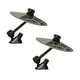 thumbnail image 1 of Car Crash Cymbal, Car Cymbal Air Vent, Practical Finger Drum Cymbals, Hand Metal Jazz Air Drums Pack (Black, 2pcs), 1 of 5