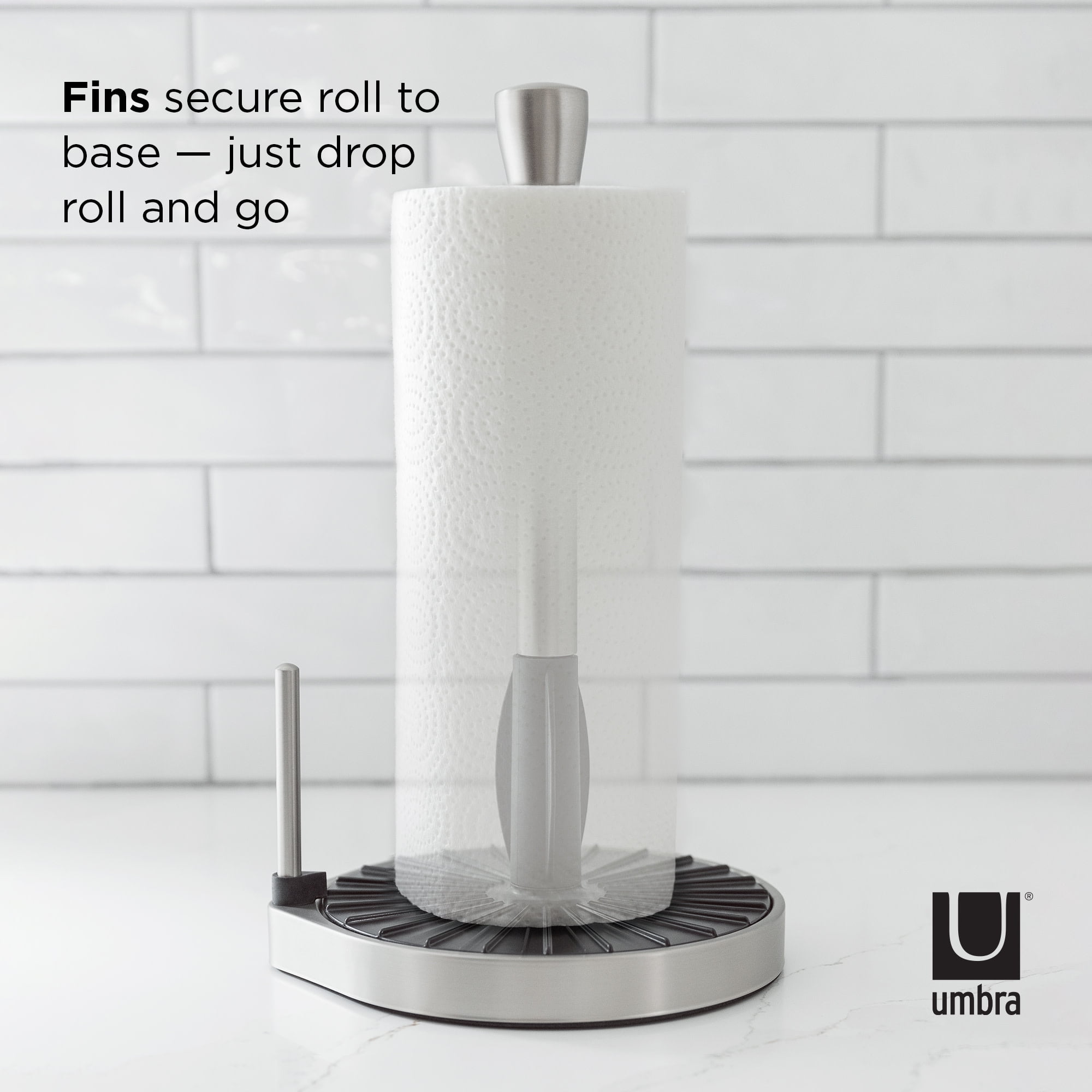 Umbra Spin Click N Tear Paper Towel Holder