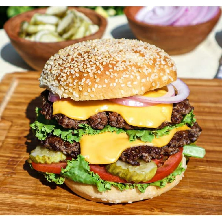 油彩『Burger Set』 Cuisinart Smash Burger Kit, Cast Iron Press, Spatula