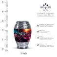 thumbnail image 2 of Galaxy Cremation Urns, Cremation Urns For Ashes, Mini Urn For Ashes Adult Male, Keepsake Urn, Small Urn For Human Ashes, Funeral Urns For Human Ashes Adult, Miniature Urn, Metal Urn 3inch,2pcs, 2 of 5