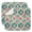 Pioneer Flower Floral-2, variant on Pioneer Flower Floral Print Pattern Kitchen Dish Drying Mat 1 Pack, Ultra Absorbent Microfiber Drainer Mat, 16"x18"