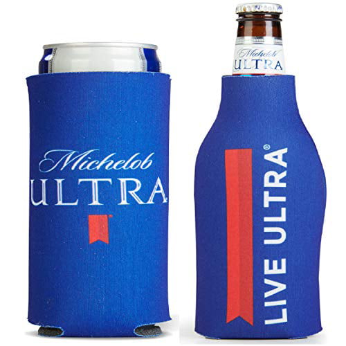 MICHELOB ULTRA 4 SLIM CAN COOLER COOZIE COOLIE KOOZIE HUGGIE NEW BUDWEISER 