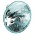 thumbnail image 3 of Hella Headlight Assembly 002395071 Bulb Not Included; Universal Standard Beam With Position Lamp; H4 Halogen Bulb Not Included; Clear Lens; Chrome Plated Housing; ECE Approved; Single; 7 Inch Round, 3 of 3