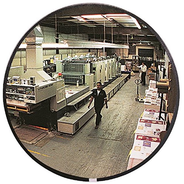 See All N30 Circular Glass Indoor Convex Security Mirror, 30" Diameter (Pack of 1)