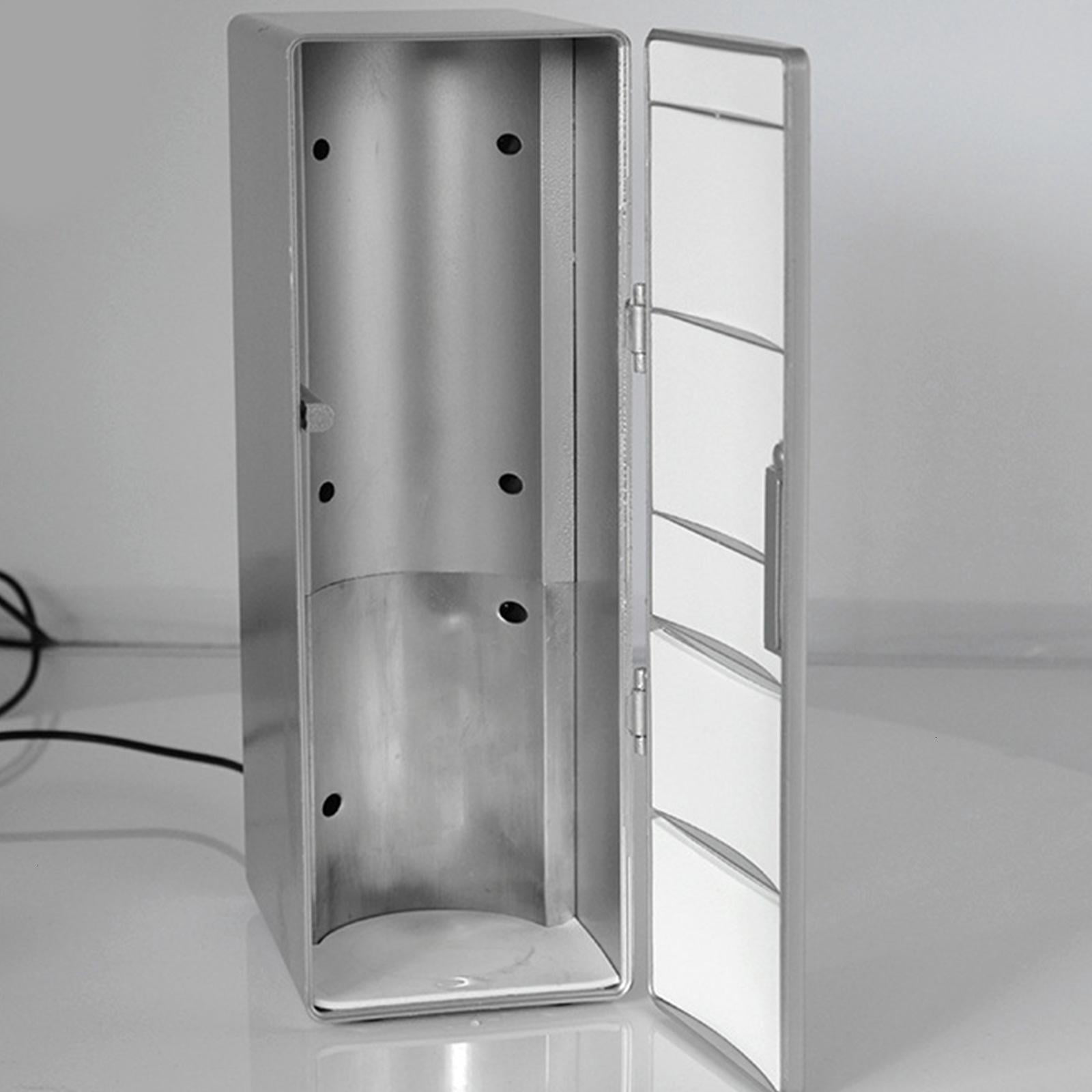 USB Electric Fridge Small Drink Cans / Warmer Freezer Beverage Refrigerator for Computer Laptop
