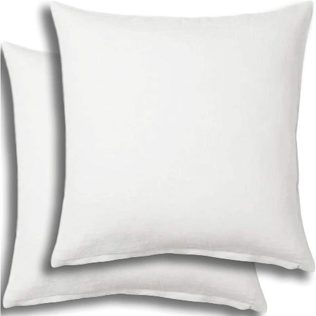 Set of 2 Pillow Insert 30x30 Decorative Throw Pillow Inserts Euro