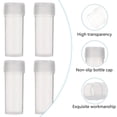 thumbnail image 5 of WYJ 400 Pcs Bottled Plastic Vials Clear Plastic Empty Bottles Lotion Bottle Liquid Sample Tiny Sample Bottles Transparent Container with Lid Toiletry Bottles Shower Gel Bottle Seal-0614, 5 of 6