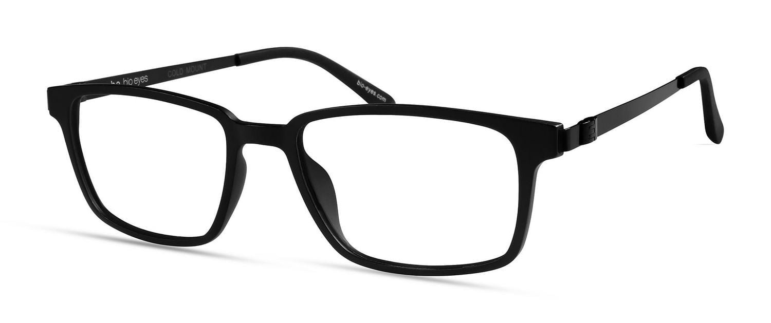 Bio Eyes Lunettes De Vue Pour Hommes, Sumac, Noir, 54-18-145