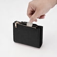 thumbnail image 2 of Small Wallet for Women, Stylish Leather Bifold Wallets Purse for Men with ID Window, Card Holders, RFID Blocking Lightweight, Black, 2 of 7