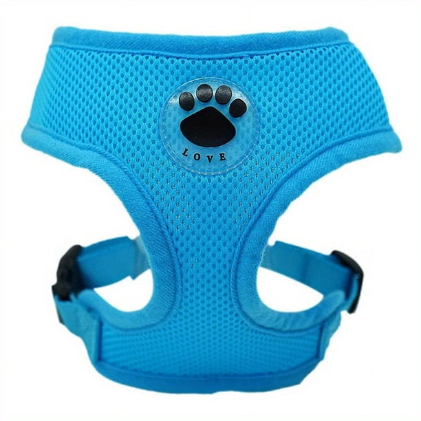 Comfortable & Adjustable Nylon Mesh Harness for Your Furry Friend - Perfect for Puppies!