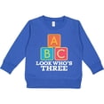 thumbnail image 2 of Inktastic 3rd Birthday 3 Year Old Alphabet Toddler Sweatshirt, 2 of 4