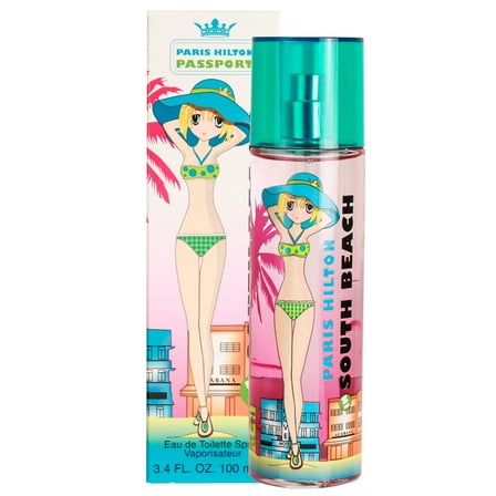 Passport In South Beach For Women 3.4 oz EDT Spray By Paris Hilton