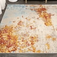 thumbnail image 5 of JONATHAN Y CONTEMPORARY POP 8 x 10 Area Rug, Sunset Abstract - Orange/Multi, CTP114B-8, 5 of 10