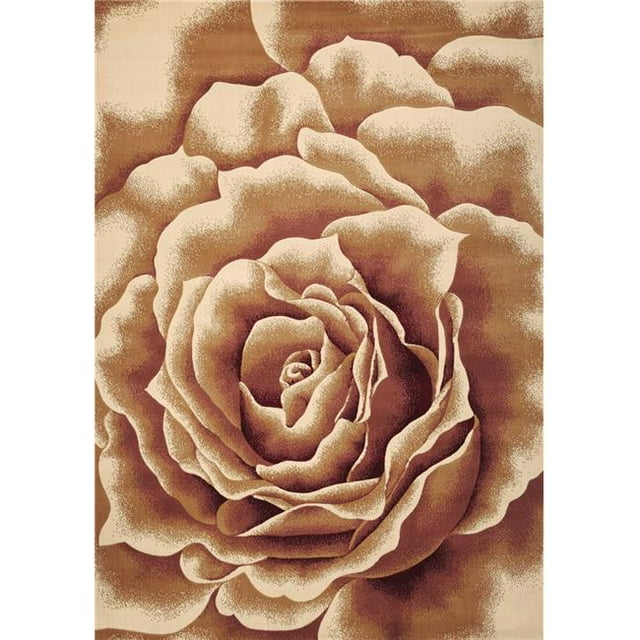 HomeRoots 352473 5 ft. 3 in. x 7 ft. 7 in. Polypropylene Ivory Area Rug