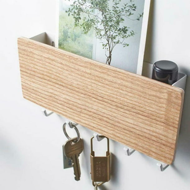 Key Holder Wooden Mail Letter Storage Wall Mount Rack Organizers With 5 Hooks Durable Holders Hangers For Home Office Entryway Living Room Kitchen Bathroom Door Com - Wall Key Holders For Home Key Holder Wooden Mail Letter Storage Wall Mount Rack Organizers With 5 Hooks Durable Holders Hangers For Home Office Entryway Living Room Kitchen Bathroom Door Com - Wall Key Holders For Home