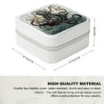 thumbnail image 2 of Autua Octopus Ship Tentacles Jewelry Box for Necklace, Ring, Earring - Compact Travel Case with Multiple Storage Spaces White, 2 of 5