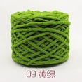thumbnail image 1 of Nvzi Hilo de algodón para ganchillo, hilo fino para tejer a ganchillo, hilo de poliéster suave y duradero para tejer a mano y proyectos de manualidades, hilo verde, 2 rollos., 1 of 4