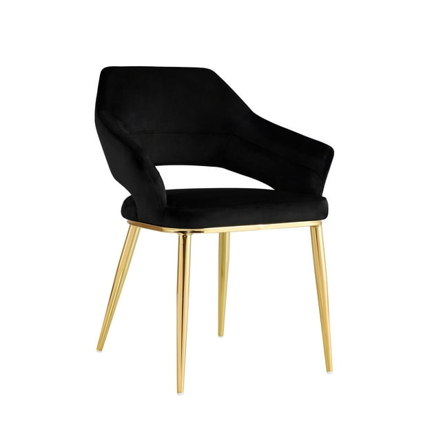Silla de Comedor Kessa Muebles Mojacar Negro