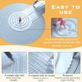 thumbnail image 2 of 3-in-1 Mandala Ruler Tool with Holes, Mandala Dot Art Circle Maker, Compass Protractor Straight Ruler for Dot Art Geometric Mandala Pattern Design, Medium Size (30cm/12), 2 of 3