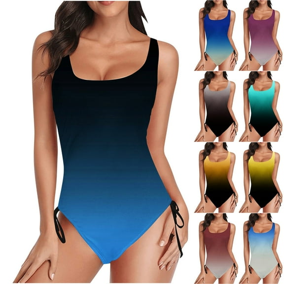 Bovxnpu Womens One Piece Swimsuits Slim Swimwear, Women Swim Pants Shorts Bottom Swimsuits Swimwear Bathing Ladies Summer Swimwear Beach Vacation
