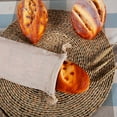 thumbnail image 4 of Vikakiooze 2022 Home Storage and Organization 1PC Linen Bread Bag Reusable Bread Drawstring Bag Cotton Bread Bag, 4 of 5