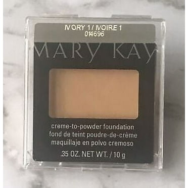 Rare & Hard to Find New Mary Kay Creme to Powder Foundation Ivory 1 Full Size