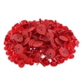 thumbnail image 1 of 100 UNIDS Numerada Etiqueta Ganadera Para Cerdo Ganado Cabra Oveja Rojo Sunnimix Etiqueta de oreja numerada de color naranja, 1 of 8