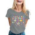 thumbnail image 2 of CHENge Autism Awareness Acceptance Shirt Support Mom Women Kid T-Shirt, 2 of 5
