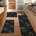 thumbnail image 2 of Kitchen Rugs Sets of 3 Non Slip Washable Kitchen Mats for Floor, Waterproof Kitchen Runner Rug, Floor Mat Carpet for Entryway, Laundry, Sink, Hallway, Bathroom, 2 of 10