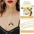 thumbnail image 3 of Montre de Poche Collier Montre Collier Mignon Pendentif Montre Collier pour Femmes, 3 of 9