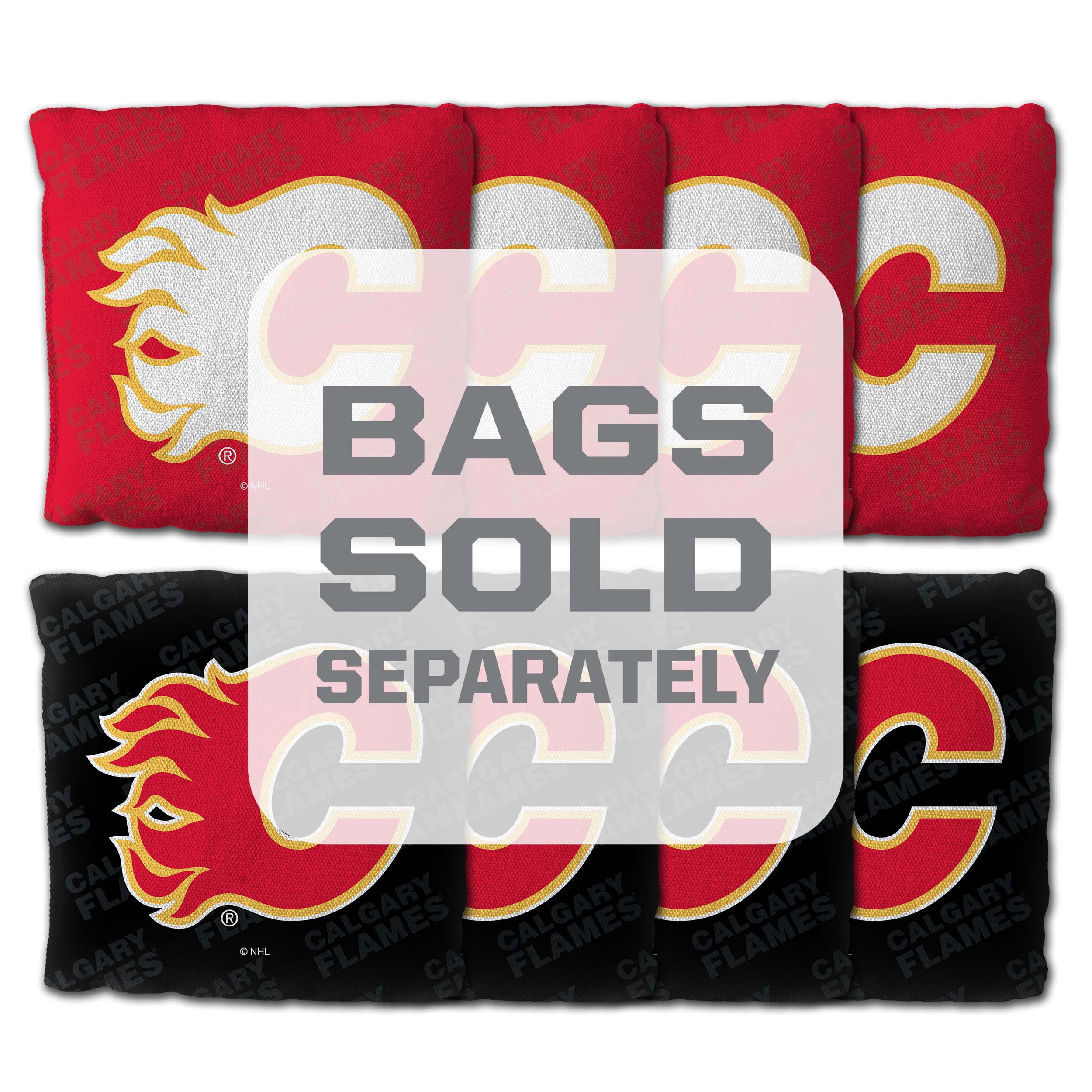 YouTheFan NHL Calgary Flames 2' x 3' Cornhole Game No Bags
