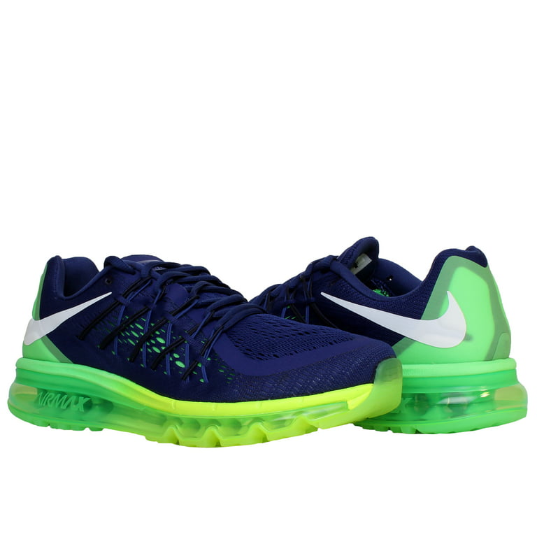 Nike Air Max 2015 Blue/Green Men's Running 698902-407 Size 9.5 Walmart.com