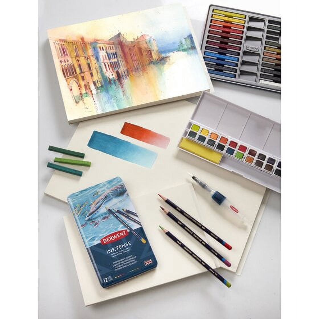 Derwent Inktense Paper Pad - 12" x 16"