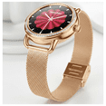 thumbnail image 5 of Reloj Inteligente Femenino Dorado Oscuro Correa De Reloj Milan Lab.G Dorado, 5 of 5
